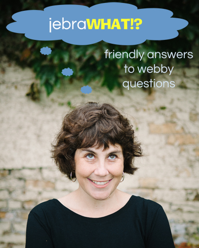 JebraWHAT!?: Friendly Answers to Webby Questions…About .SUCKS
